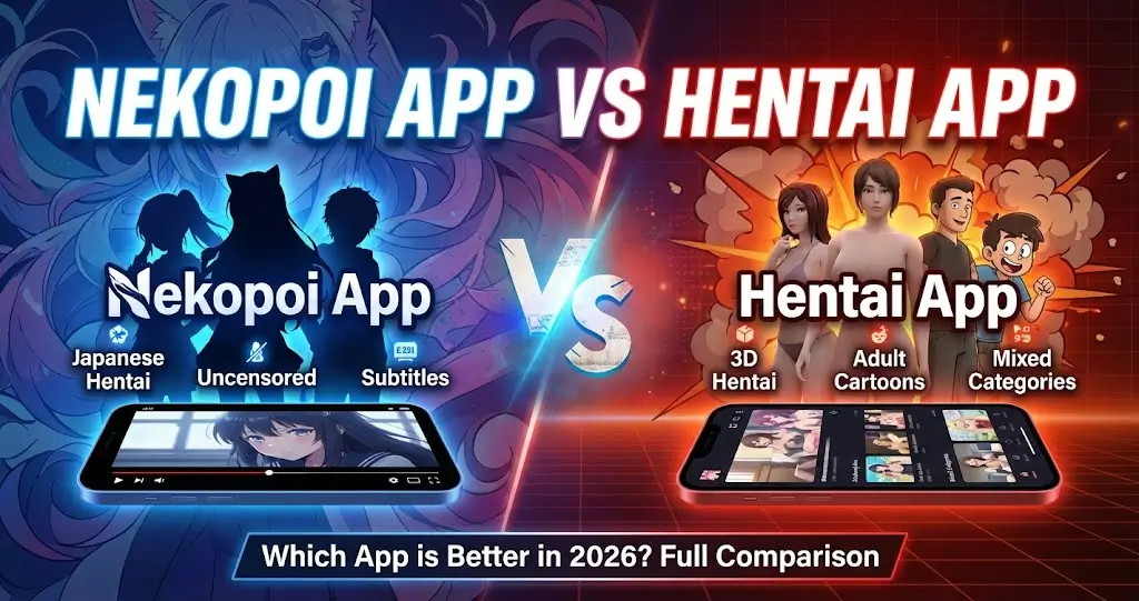 Nekopoi App vs Hentai App – Which is the Best Anime Adult App in 2026