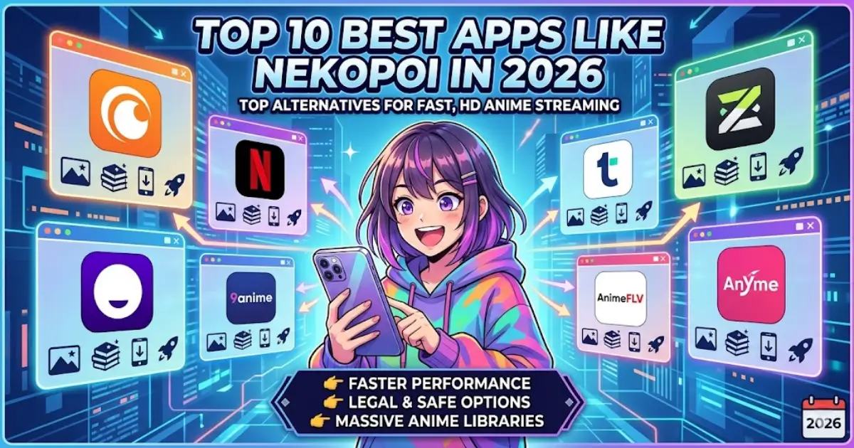 10 Best Apps Like Nekopoi in 2026 – Free Anime Streaming Alternatives